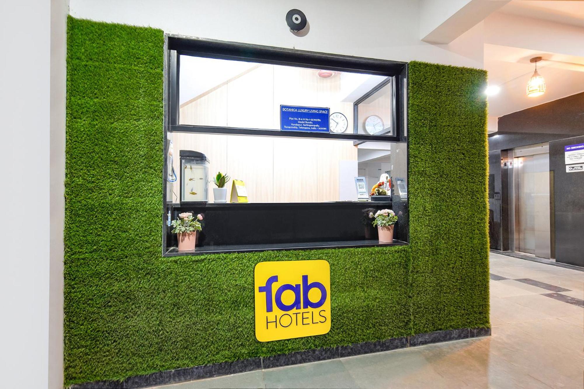 Fabhotel The Botanica - Nr Hyderabad Central University, Kondapur Kondapur  ภายนอก รูปภาพ